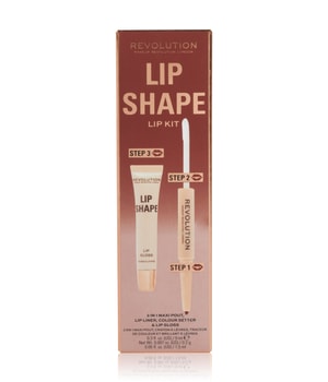 REVOLUTION Lip Shape Kit Lippen Make-up Set 1 Stk Brown Nude