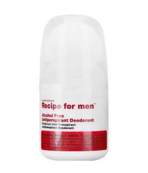 Recipe for Men Alcohol Free Antiperspirant Deodorant Deodorant Roll-On