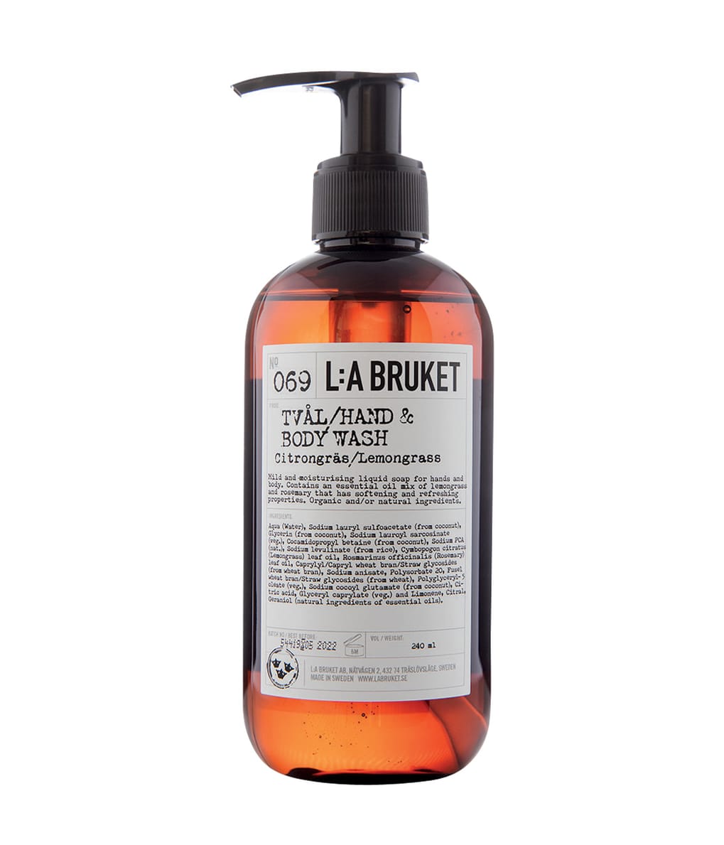 L:A Bruket Lemongrass Flüssigseife 240 ml 7350053235946 base-shot_de