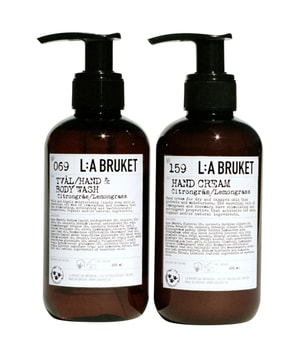 L:A Bruket Duo Kit Liquid Soap/Hand Cream Lemongrass Körperpflegeset 1 Stk