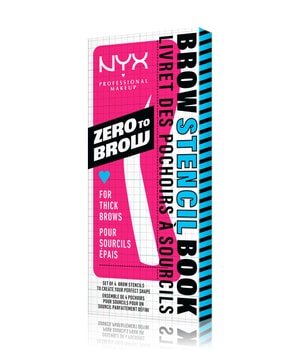 NYX Professional Makeup Zero To Brow Augenbrauenschablone 1 Stk 800897234553 base-shot_de