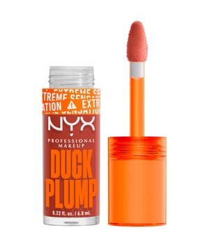 NYX Professional Makeup Duck Plump Lip Lacquer Lipgloss 7 ml Nr. 05 - Brown Of Applause