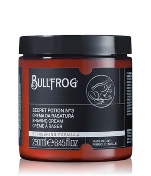 BULLFROG Secret Potion N.3 Shaving Cream Refreshing Rasiercreme 250 ml