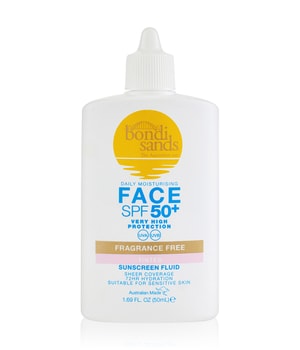 Bondi Sands SPF 50+ Tinted Face Fluid Fragrance Free Sonnenmilch