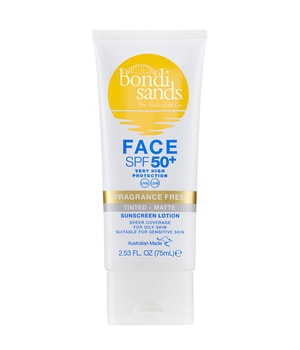 Bondi Sands SPF 50+ Matte Tinted Face Lotion Fragrance Free Sonnenlotion