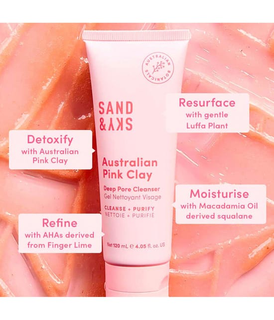 Produktbild 6 von 6, Sand & Sky Australian Pink Clay Reinigungsgel