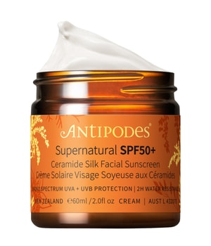 Antipodes Supernatural SPF50+ Ceramide Silk Facial Sunscreen Sonnencreme 60 ml