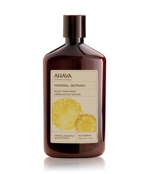 AHAVA Mineral Botanic Velvet Cream Wash Tropical Pineapple & White Peach Duschgel  500 ml