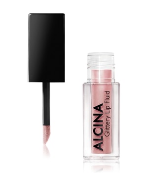 Alcina Lip Glittery Lip Fluid Liquid Lipstick 1 pcs für Frauen, Farbe: Nr. 01 - Rose