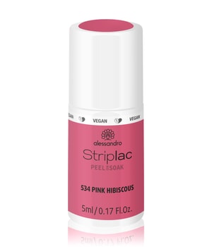 Alessandro Striplac Peel or Soak Gel Nagellack 5 ml Nr. 534 - Pink Hibiscous
