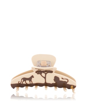 Alexandre de Paris Èlégance Coloniale 9 cm Beige/Braun Haarspangen  1 Stk