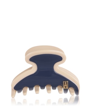 Alexandre de Paris Marine-Beige Liserai 4 cm Haarspangen  1 Stk