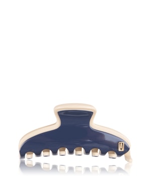 Alexandre de Paris Marine-Beige Liserai 6 cm Haarspangen  1 Stk