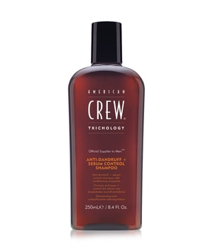 American Crew Hair & Body Care Trichology Anti-Dandruff+Sebum Haarshampoo 250 ml für Männer
