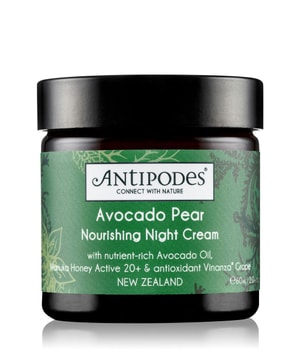 Antipodes Daily Moisturise Avocado Pear Nourishing Nachtcreme 60 ml