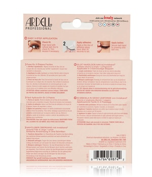 2. Bild von Ardell Naked Lashes 424 Multipack Einzelwimpern