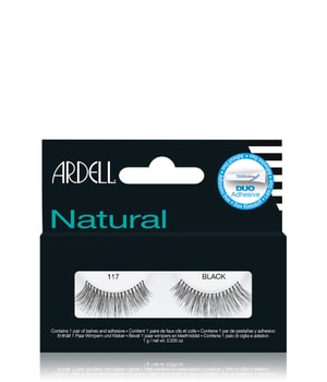 Ardell Natural Nr. 117 - Black Wimpern 1 pcs für Frauen, Farbe: No_Color