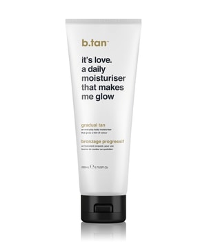 b.tan It's love. A daily moisturizer that makes me glow Selbstbräunungslotion  200 ml