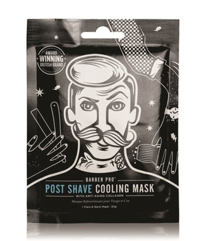 BARBER PRO Post Shave Cooling With Anti-Ageing Collagen Tuchmaske 