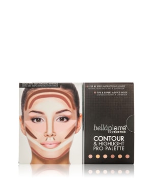 bellápierre Contour & Highlight Pro Make-up Palette  no_color
