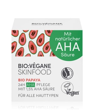 Bio:végane Bio Papaya 24h Pflege Gesichtscreme 50 ml unisex