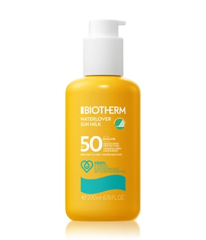 Biotherm Waterlover Sun Milk LSF 50 Sonnenlotion 200 ml unisex, Farbe: Gelb