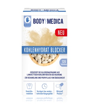 BodyMedica Kohlenhydrat Blocker Nahrungsergänzungsmittel 120 pcs unisex