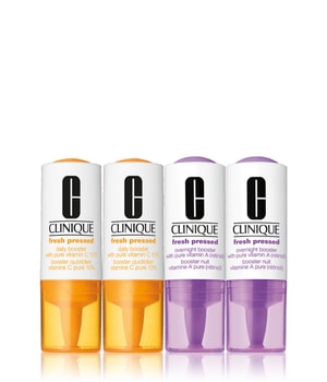 Clinique Fresh Pressed Kit - Daily and Overnight Boosters with Pure Vitamins Gesichtsserum  4x8,5 g