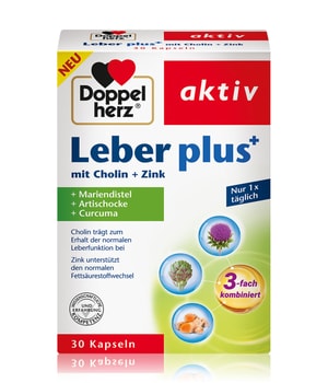 Doppelherz aktiv Leber plus Nahrungsergänzungsmittel 30 pcs unisex