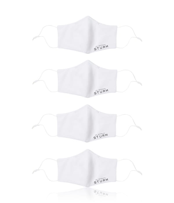 Produktbild 1 von 1, DR. BARBARA STURM Set of 4 Nano Silver Mask Behelfsmaske