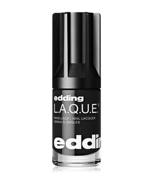 edding L.A.Q.U.E. e-80 LAQUE believable black Nagellack  Believable black