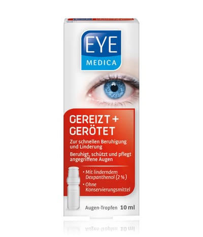 EyeMedica Gereizt + Gerötet Augentropfen 10 ml 4036581420124 base-shot_de