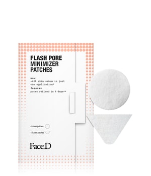 Face D Flash Pore Minimizer Patches Reinigungspads 8 pcs für Frauen