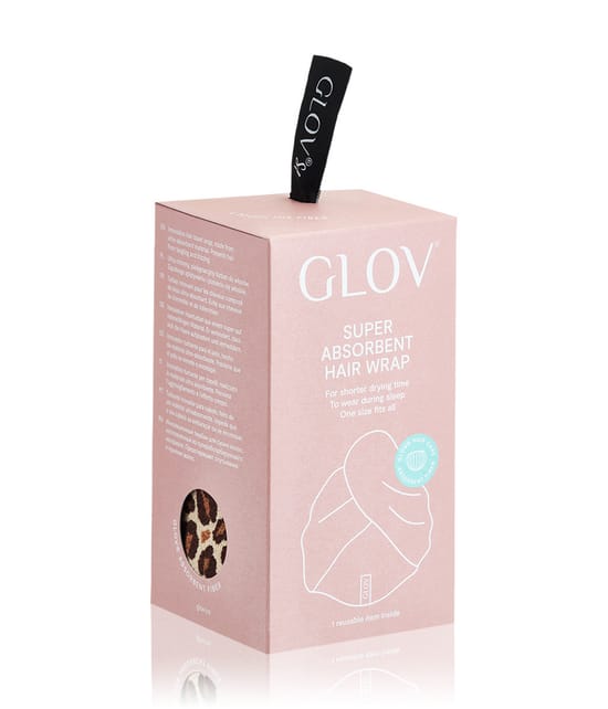 Produktbild 2 von 4, GLOV Hair Wrap cheetah Handtuch