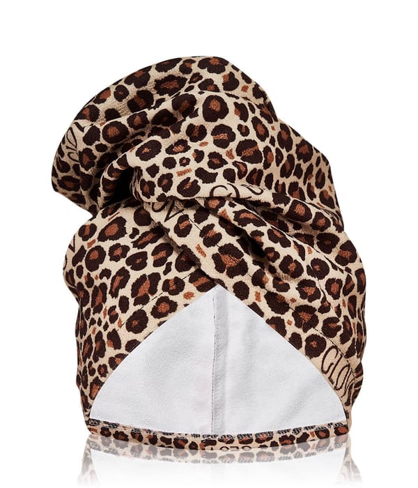 Produktbild 1 von 4, GLOV Hair Wrap cheetah Handtuch