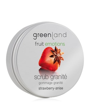 Greenland Fruit Emotions Strawberry-Anise Scrub Granité Körperpeeling  200 ml