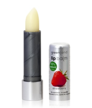 Greenland Lip Balm Strawberry Lippenbalsam  Transparent
