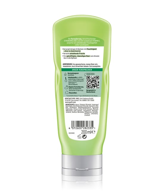 GUHL Frische & Leichtigkeit Conditioner 200 ml 4072600282335 detail-shot_de