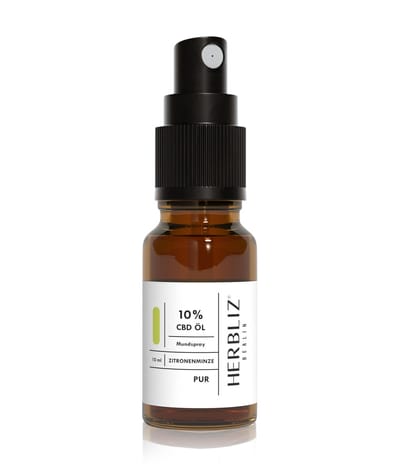 HERBLIZ Zitronenminze CBD Mundspülung 10 ml 4260667931284 base-shot_de