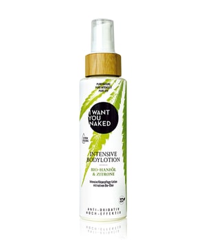 I WANT YOU NAKED Bio-Hanföl & Zitrone Bodylotion  120 ml