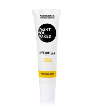 I WANT YOU NAKED Honig & Sanddorn Lippenbalsam  Transparent