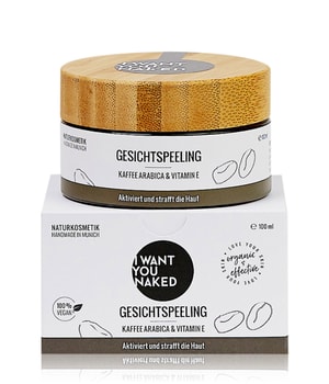 I Want YOU Naked Kaffee Arabica & Vitamin E Gesichtspeeling 100 ml unisex