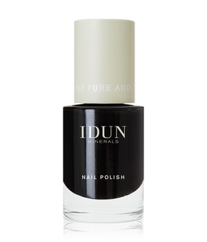 IDUN Minerals Nail Polish Nagellack 11 ml Onyx Classic Black