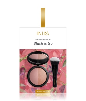 INIKA Organic Blush and Go Collection Peach Gesicht Make-up Set  Peach