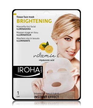Iroha nature Brightening Vitamin C Tuchmaske 1 pcs für Frauen