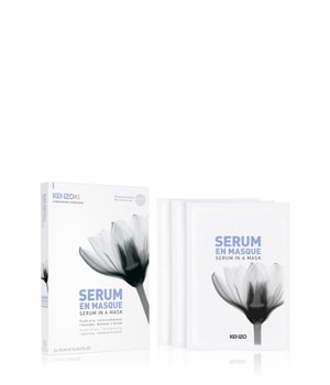 Kenzo Kenzoki Weißer Lotus Serum in a Mask Gesichtsmaske  3 Stk