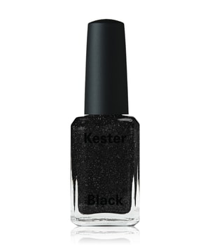 KESTER BLACK Black Diamonds Nagellack  Black With Silver Glitter