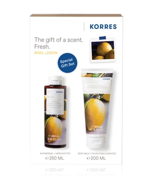 KORRES Basil Lemon Körperpflegeset 450 ml 5203069124075 base-shot_de