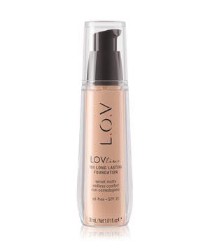 L.O.V Lovtime Long Lasting 18h Flüssige Foundation  Nr. 001 - Alabaster