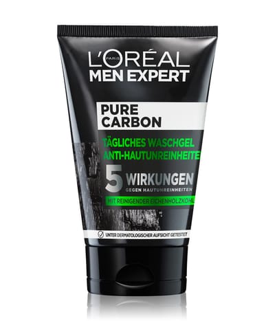 L'Oréal Men Expert Pure Charcoal Reinigungsgel 100 ml 3600523708024 base-shot_de